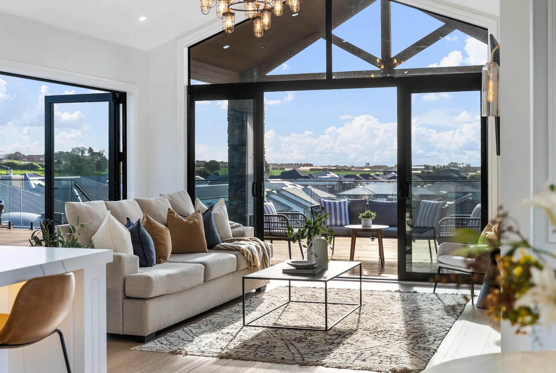 Top Hawk Builders — bedroom and built-in storage — Auckland residential project photography